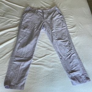 Gap Girlfriend Chino pants, size 6, color lavender
